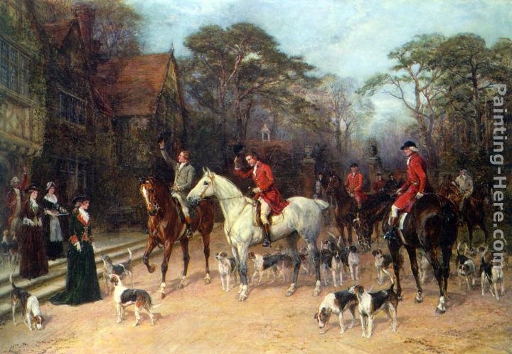 Heywood Hardy Off to the Market